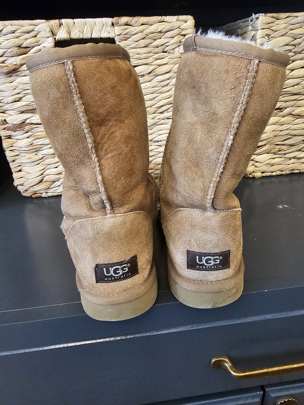 UGG Kids Classic Chestnut Suede Boot - Chestnut